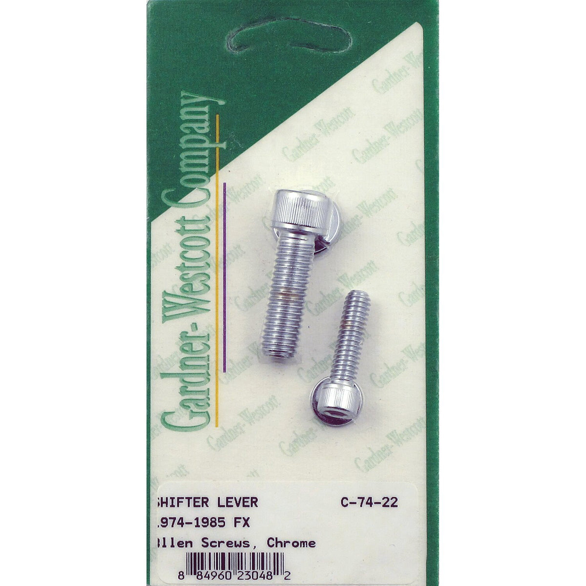 Gardner-Westcott, shifter lever mount kit. Chrome allen