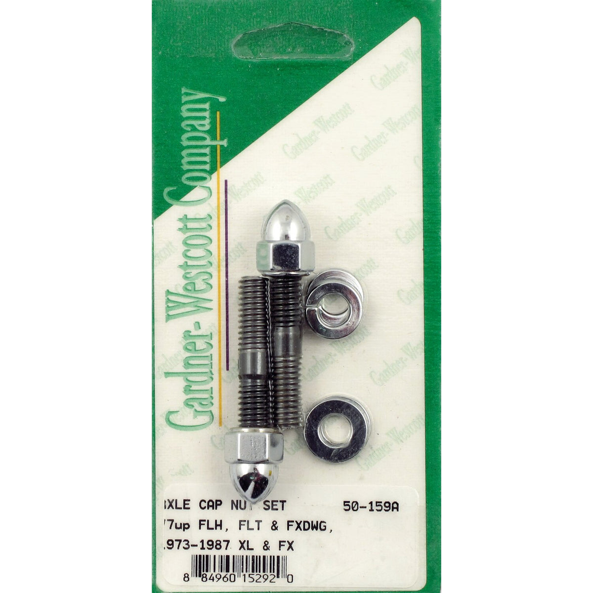 Gardner-Westcott, axle cap stud set. Acorn