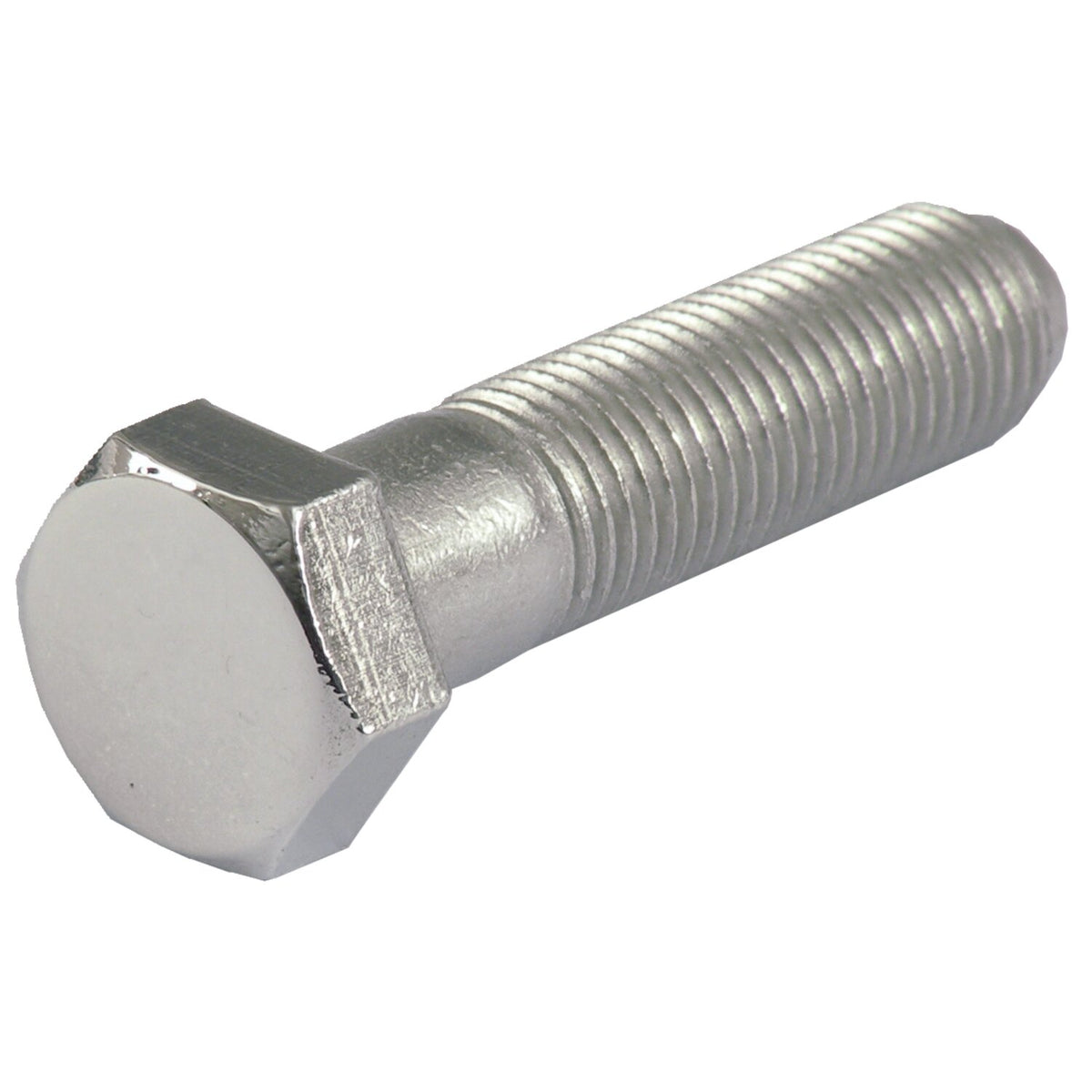 Hex bolt polished ss 7/16-14 x 6