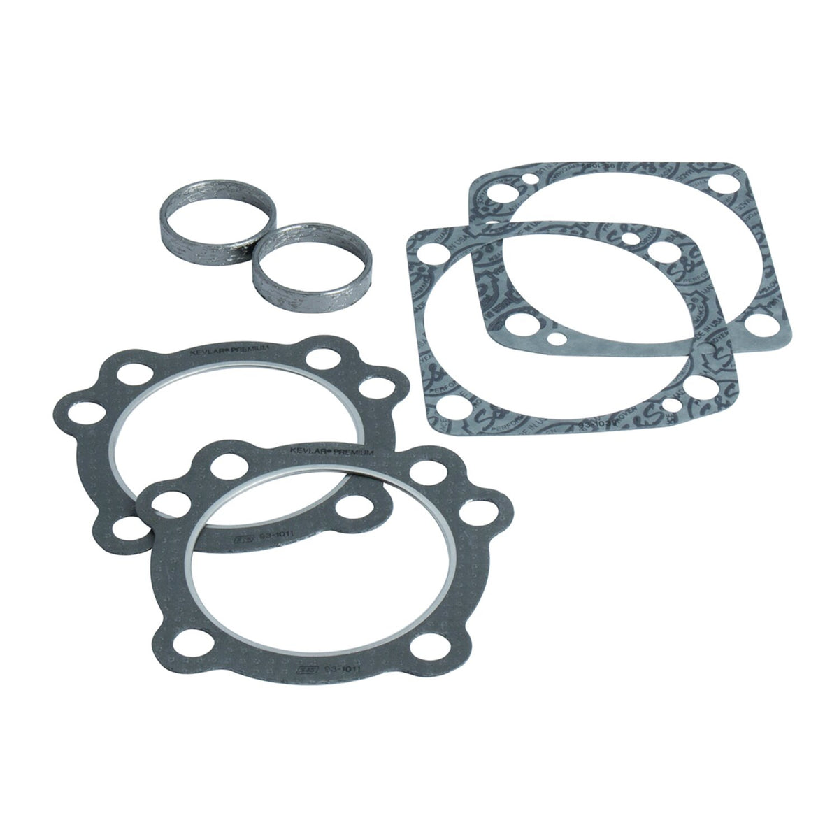 S&S, cylinder head/base & exhaust gasket kit. 3-1/2"