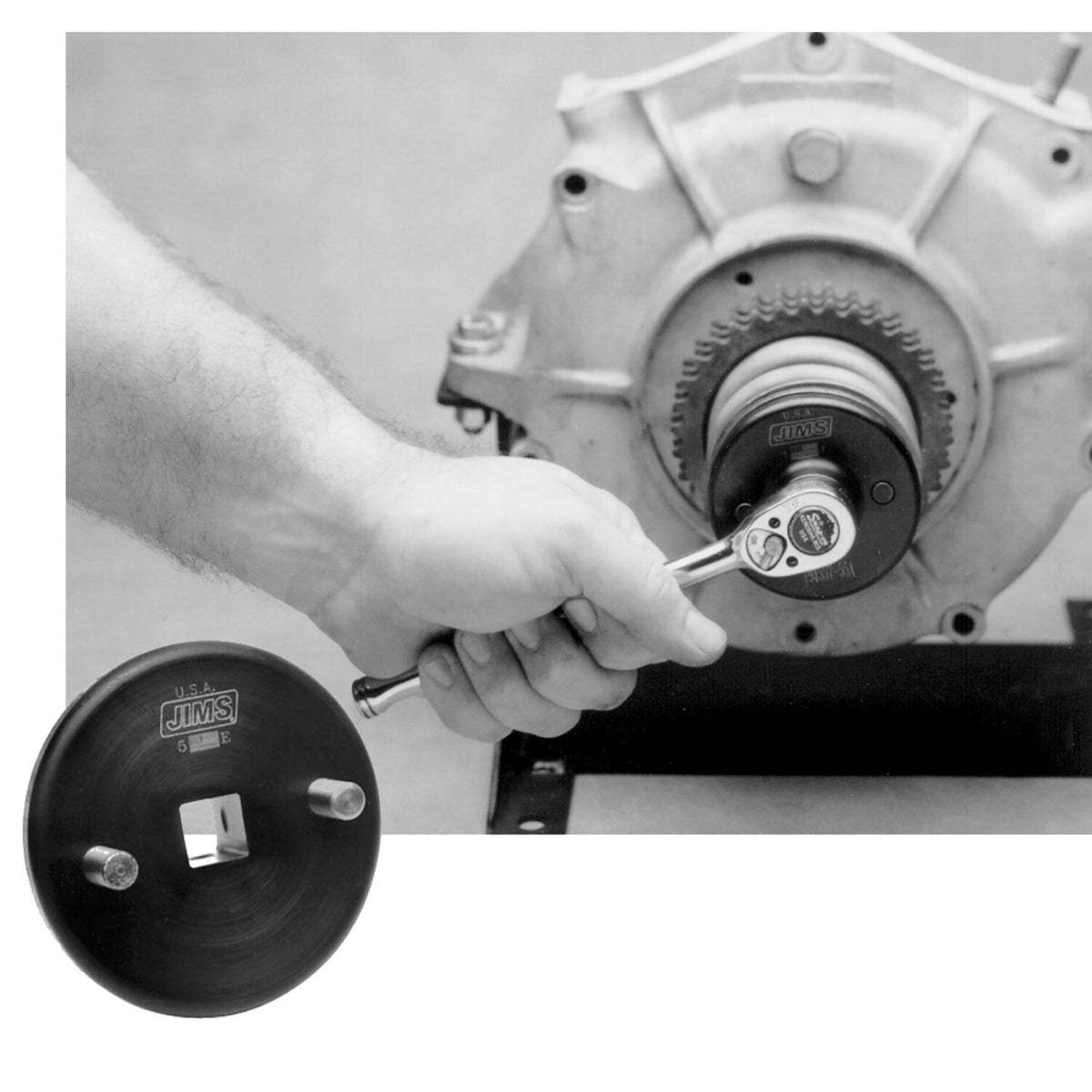 JIMS, compensating sprocket shaft nut wrench