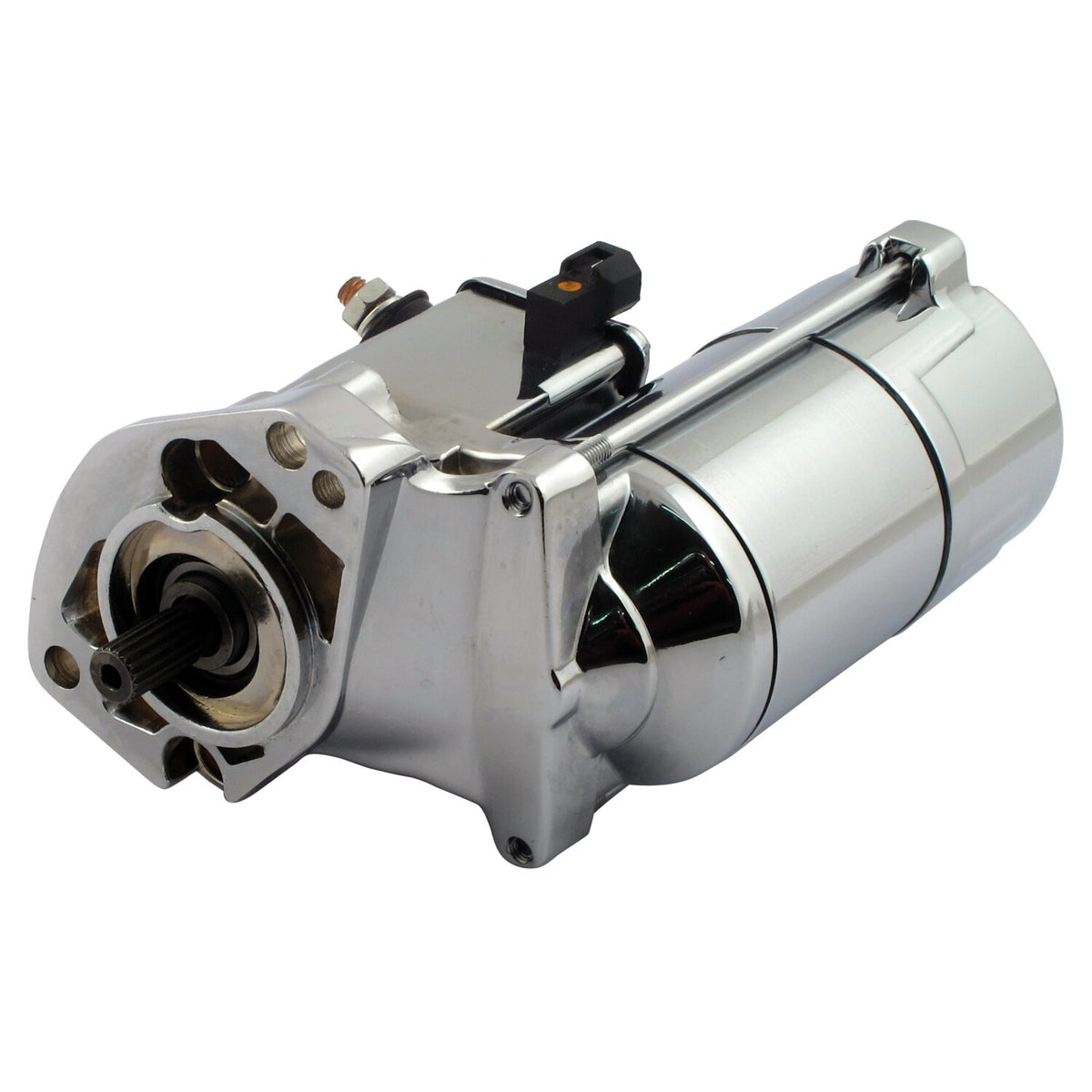 JIMS, high torque starter 1.8kW. Chrome