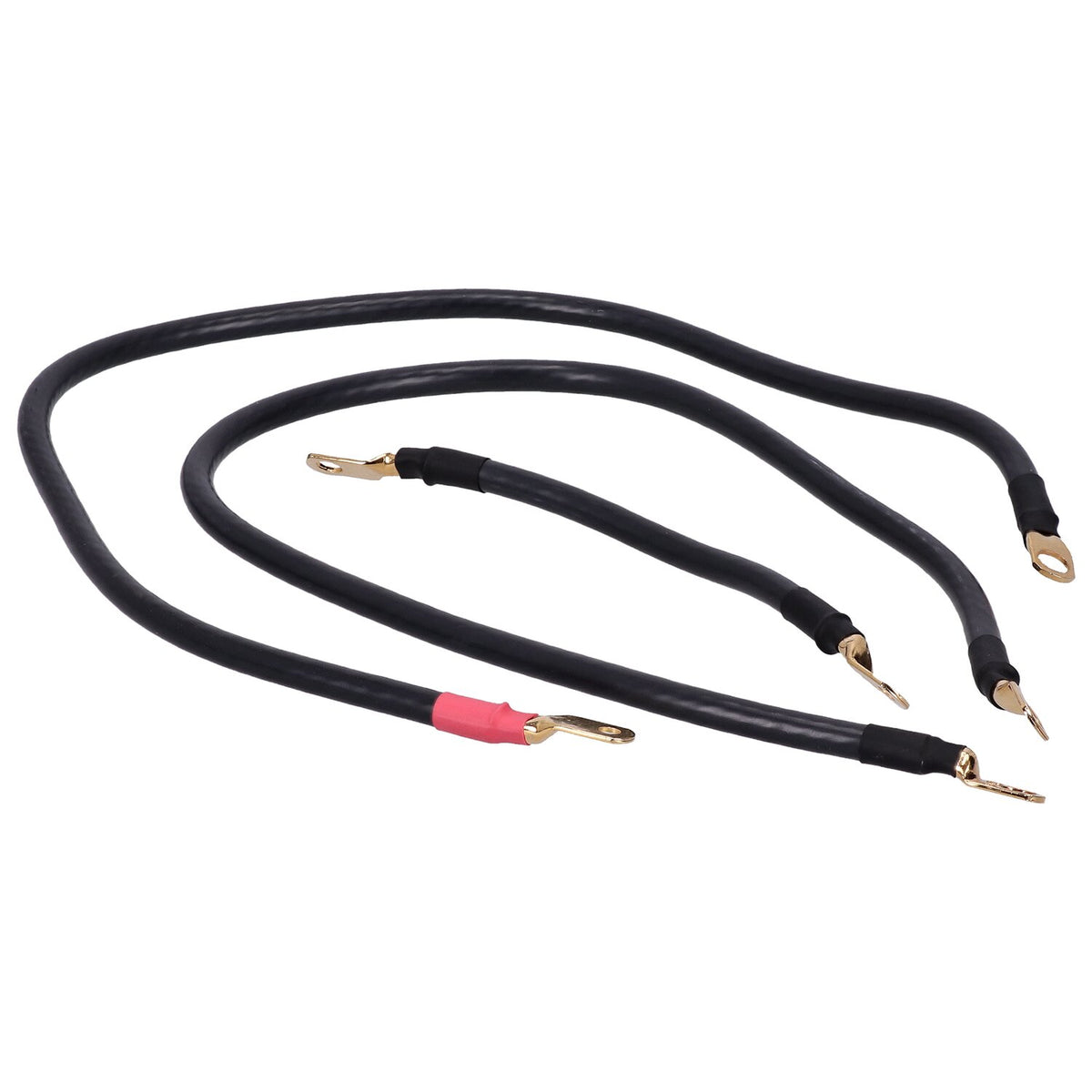 JIMS, Superflex battery cable set. 9", 30", 30"
