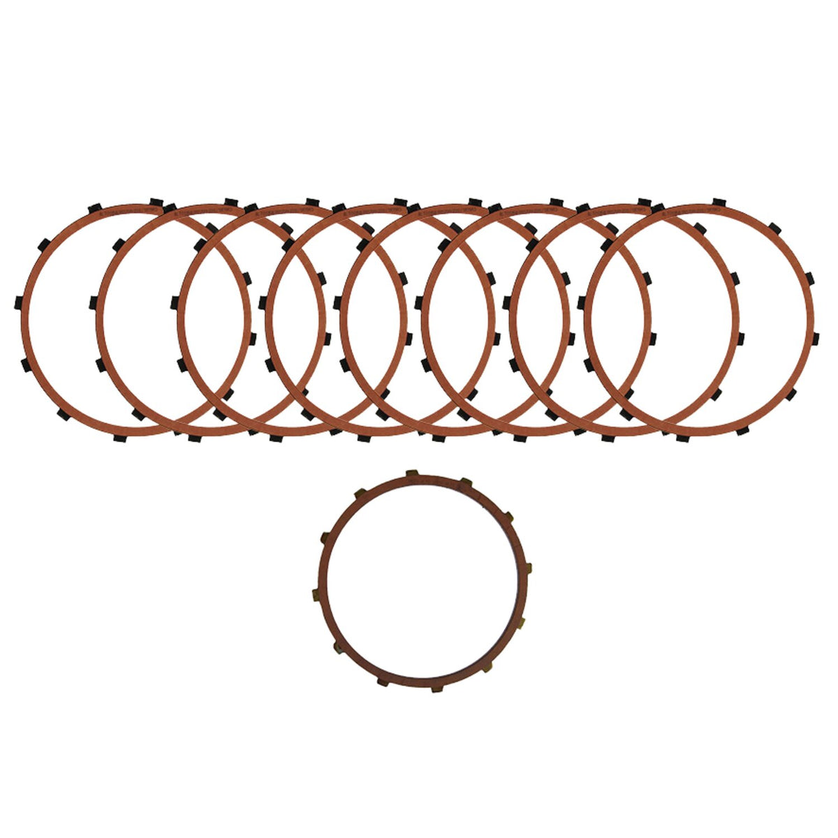 Alto clutch plate set, red eagle