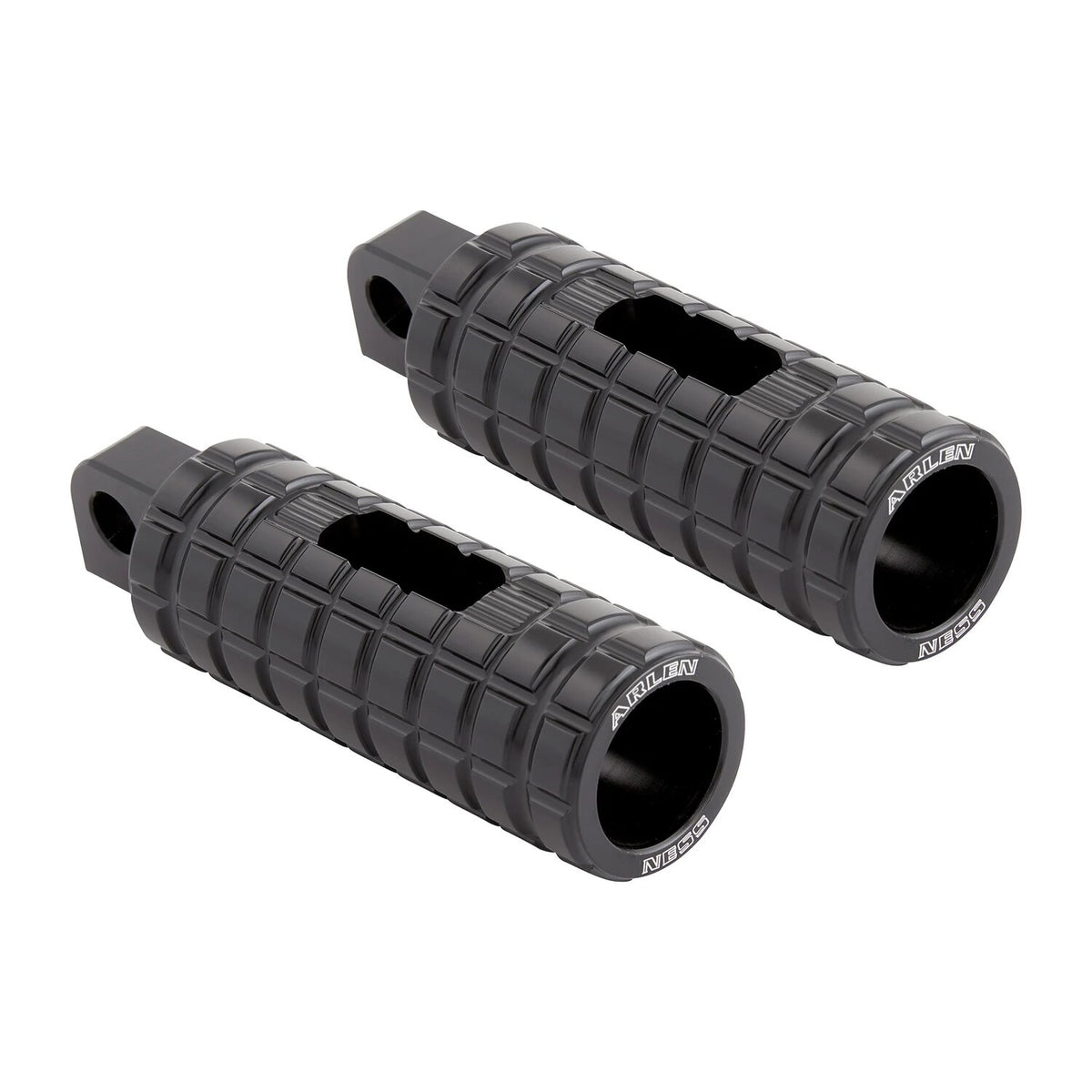 Arlen Ness, Speedliner Passenger footpeg set. Black