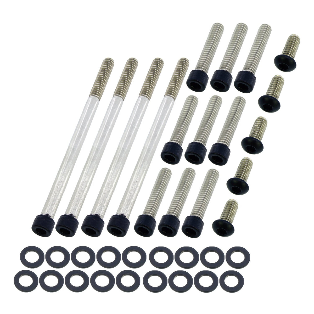 Screws4bikes, bolt kit, primary cover