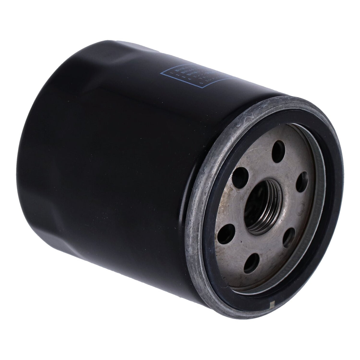 Athena, spin-on oil filter. Black