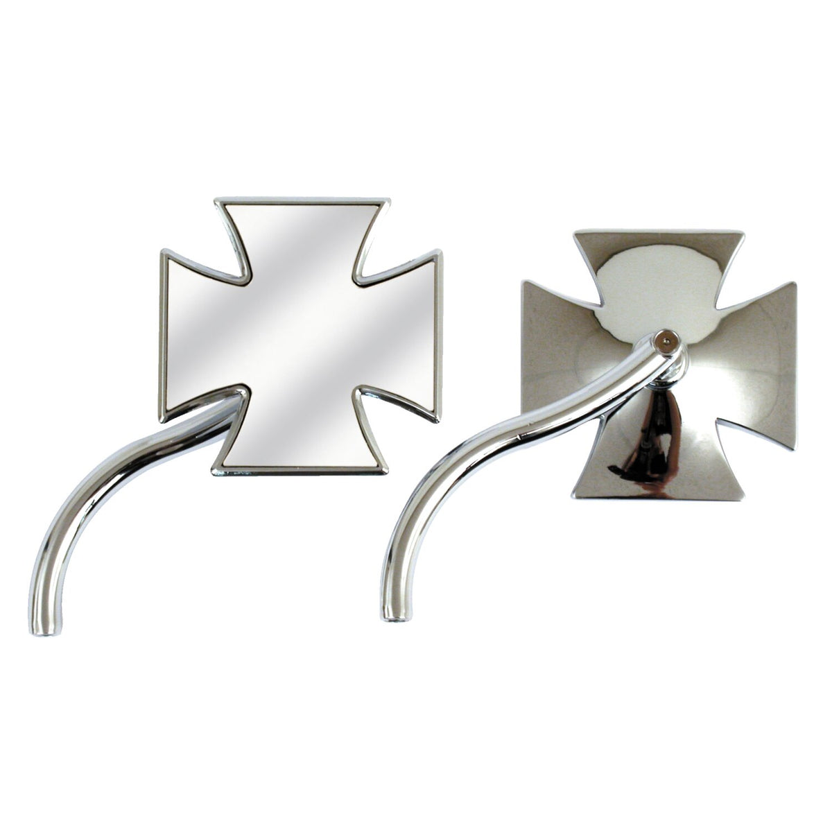 Maltese mirror set, with styled stem