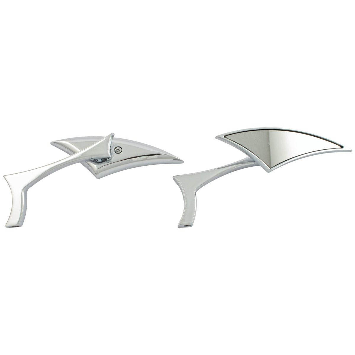 Indiana chopper mirror set. Chrome