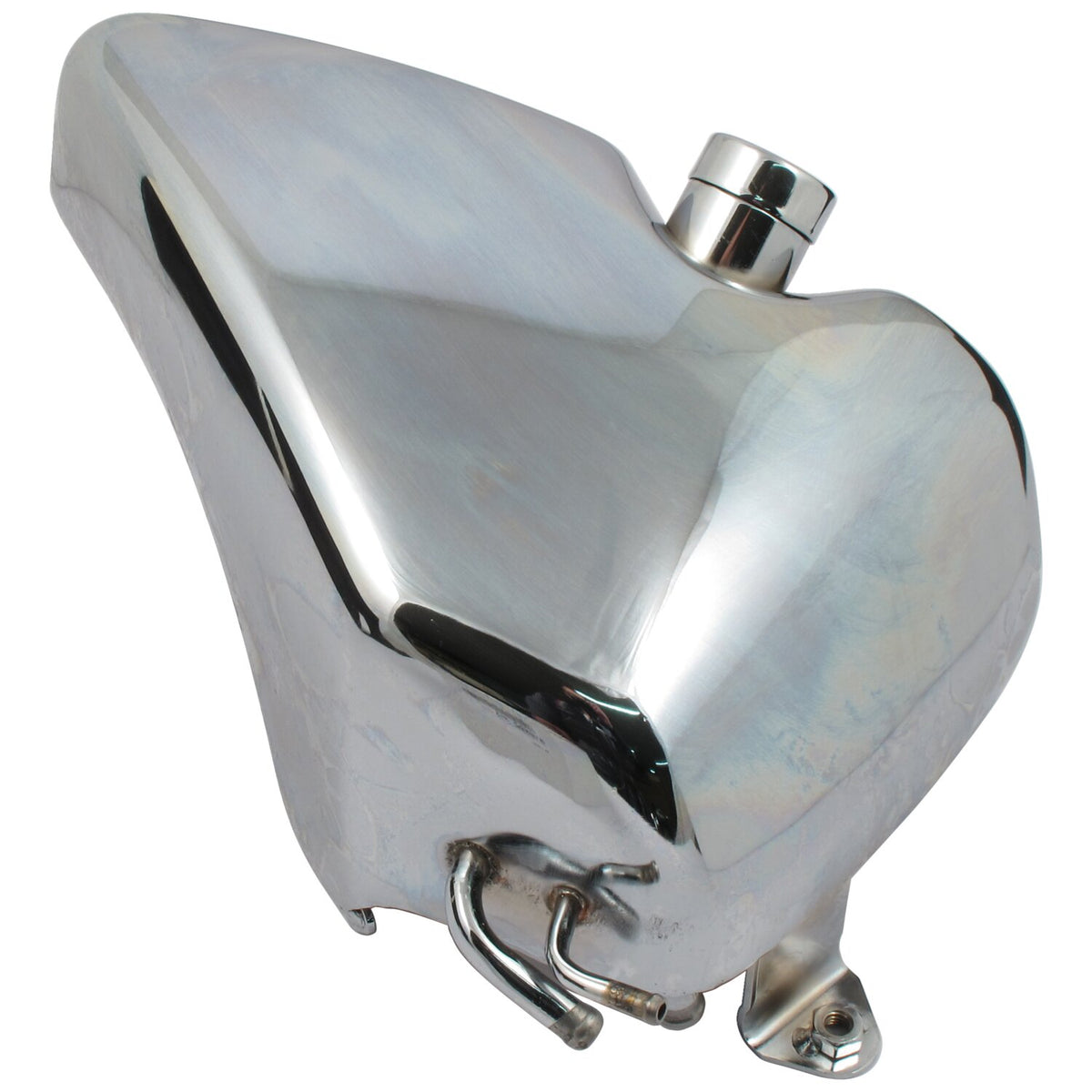 XL Sportster OEM style oil tank. Chrome