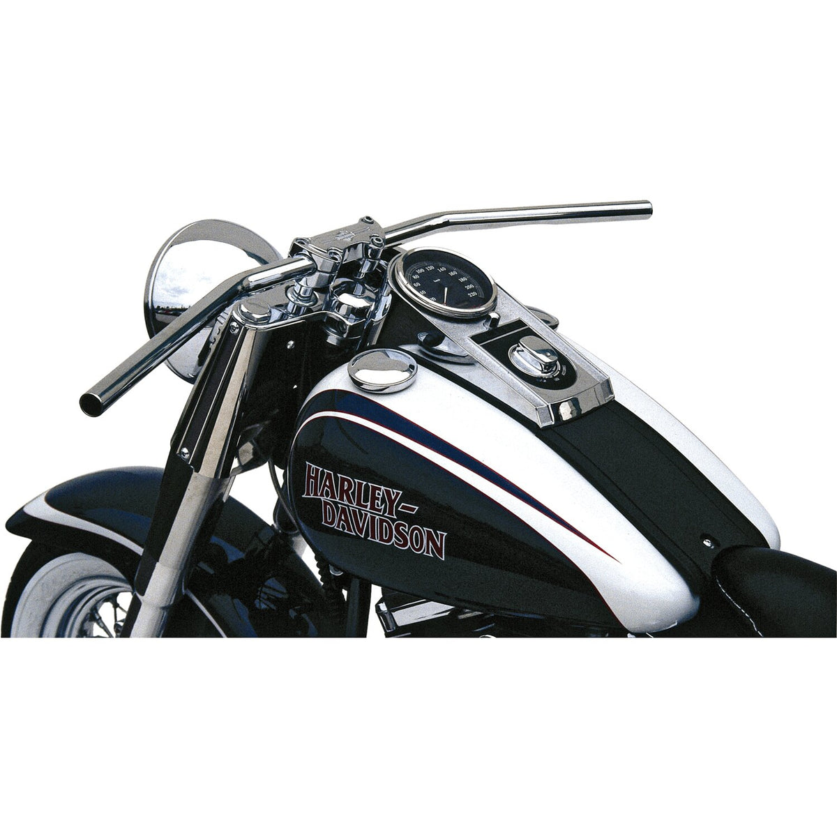 TRW, 1" Dragbar long handlebar chrome ABE