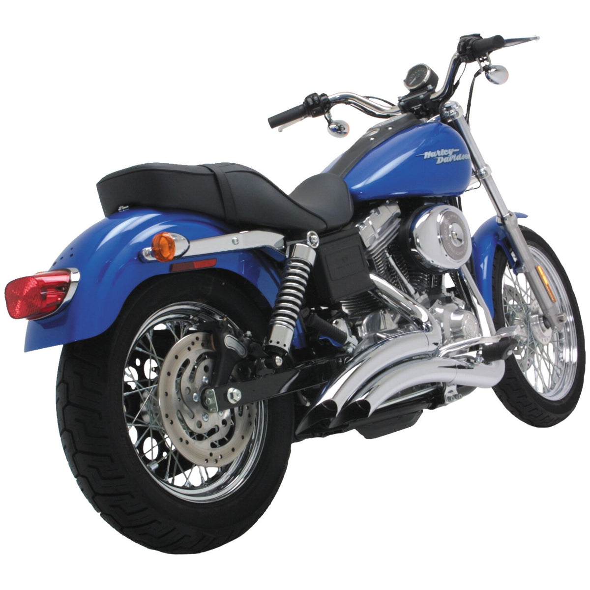 Vance & Hines, 2-1/2" big radius 2-2 exhaust. chrome