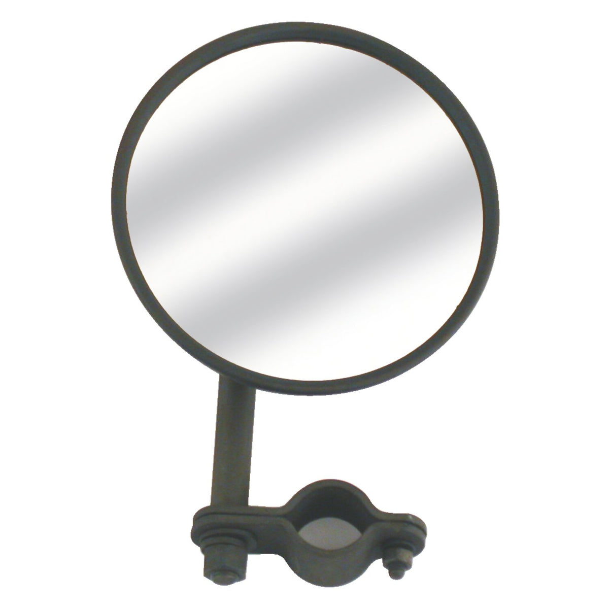 Reproduction sidevalve mirror. Black, long stem
