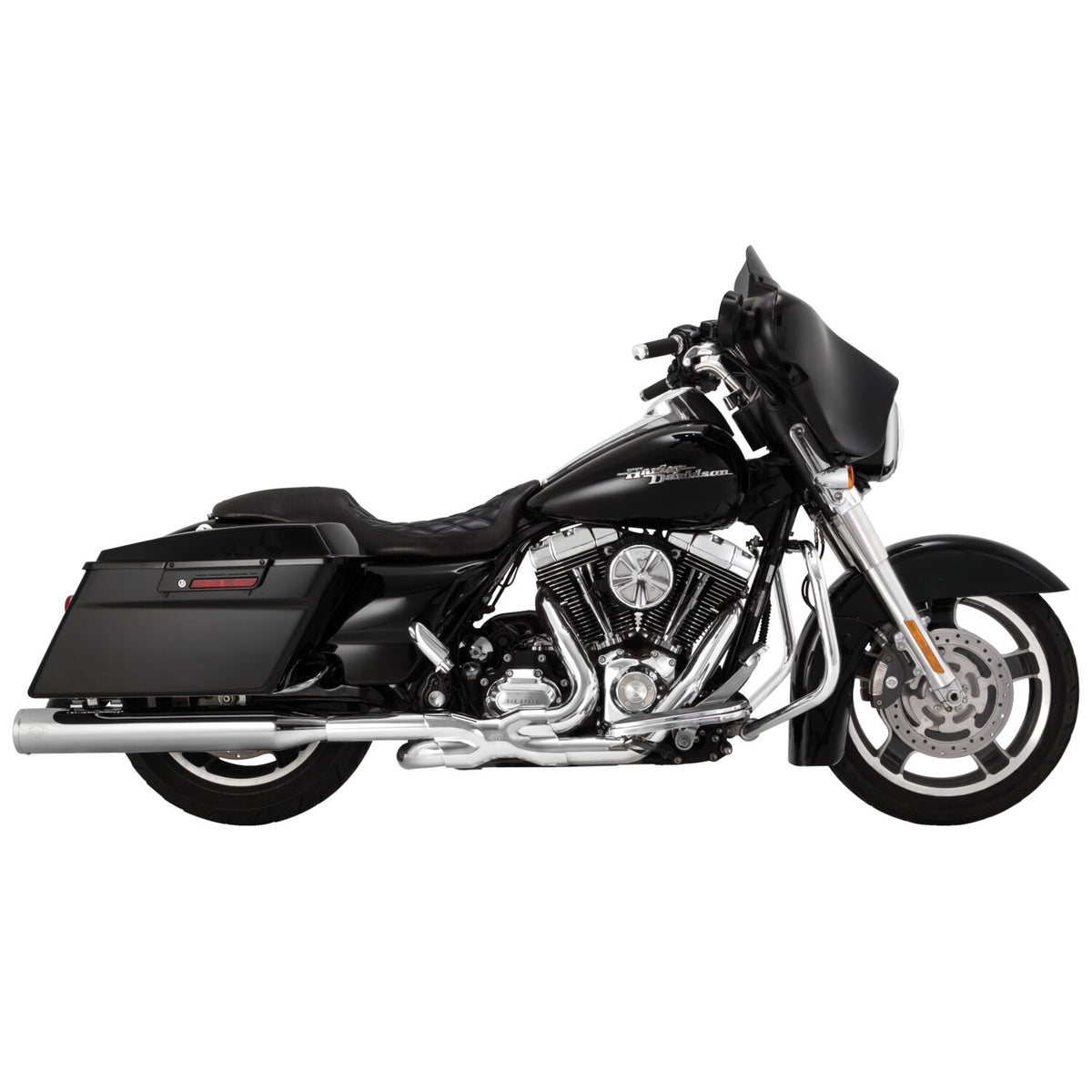 Vance & Hines, 4" Eliminator 400 slip-on mufflers. chrome