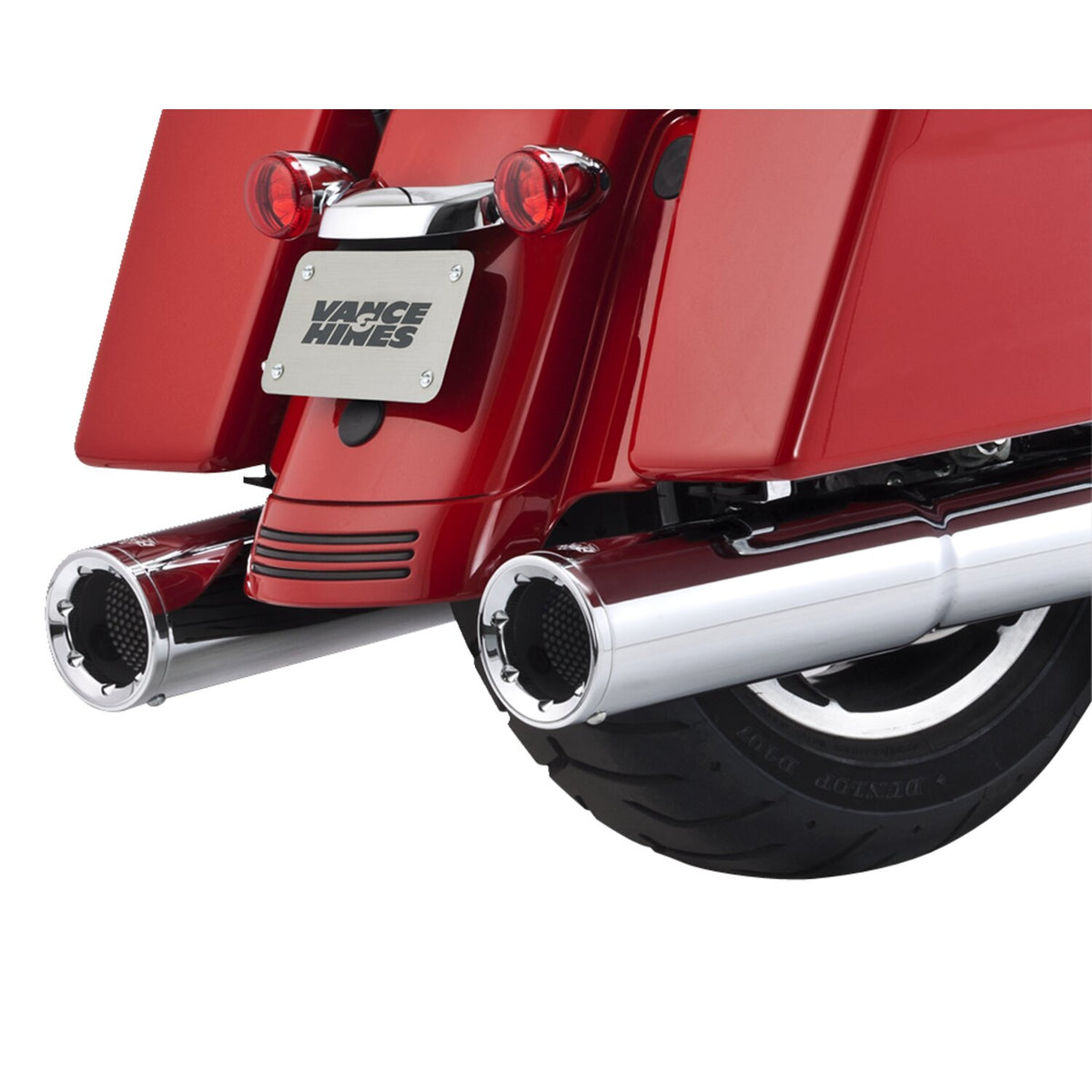 Vance & Hines, Hi-Output slip-on mufflers. Chrome