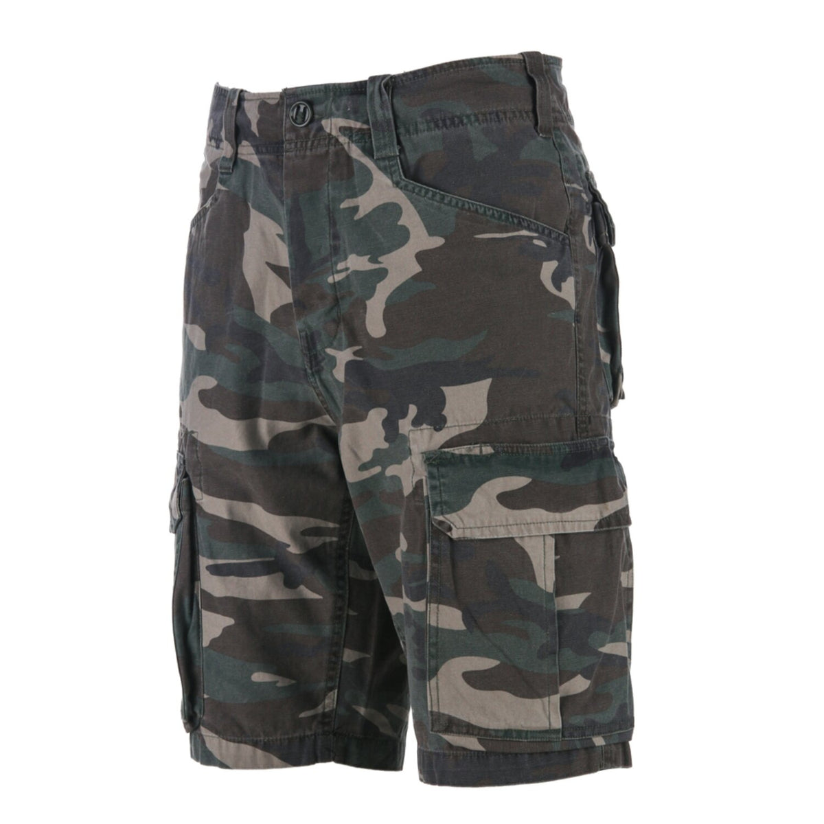 Army Surplus Cargo short woodland stonewashed