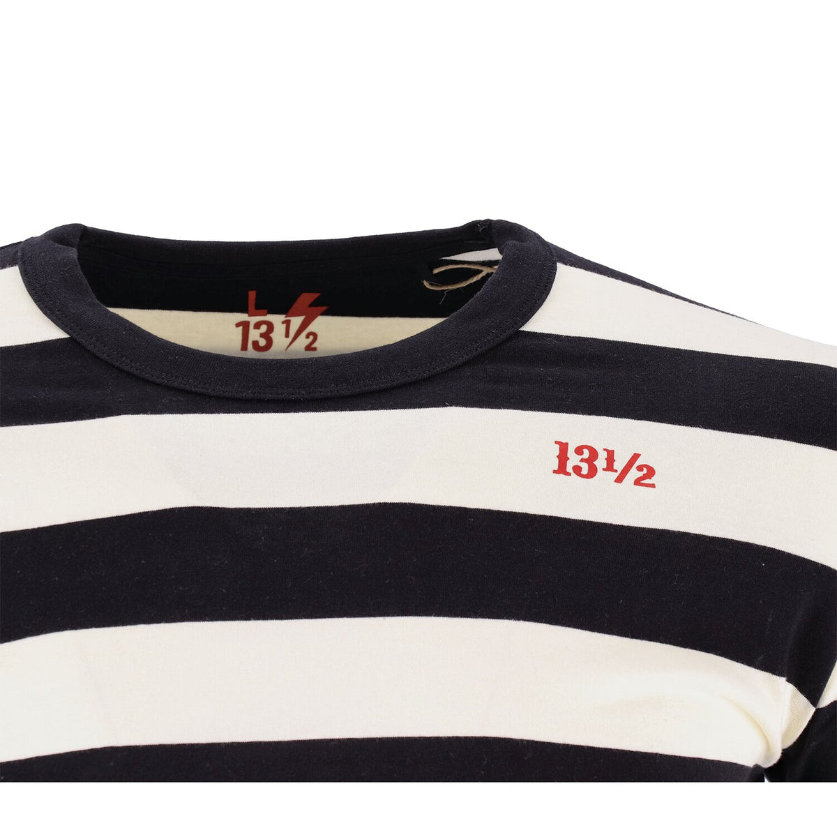 13 1/2 Behind Bars long sleeve white/black