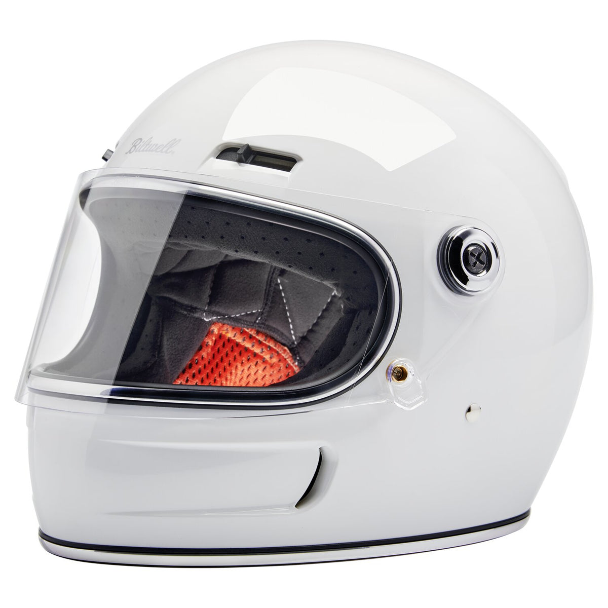 Biltwell Gringo SV helmet gloss white