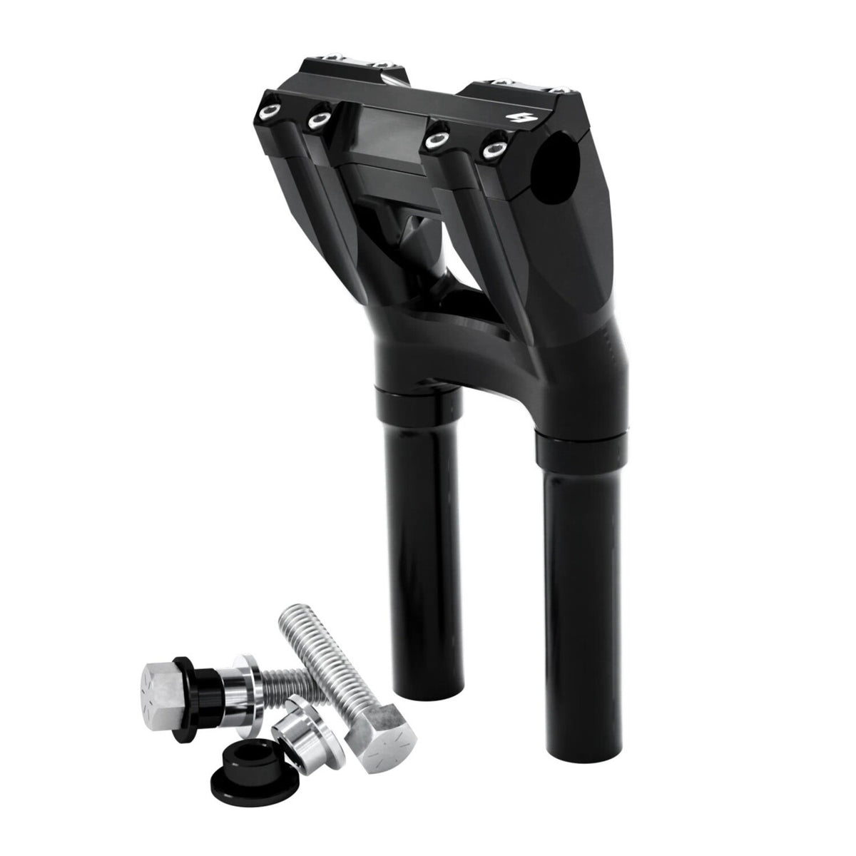 Kraus, Kickback Riser set. 10" (250mm) rise. Black