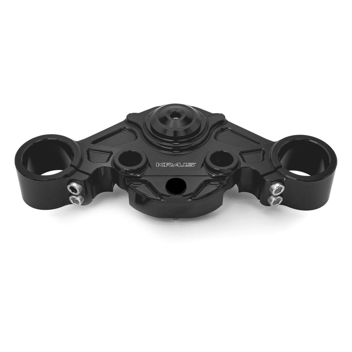 Kraus, Wolf One Gen II billet Bagger top clamp. Black