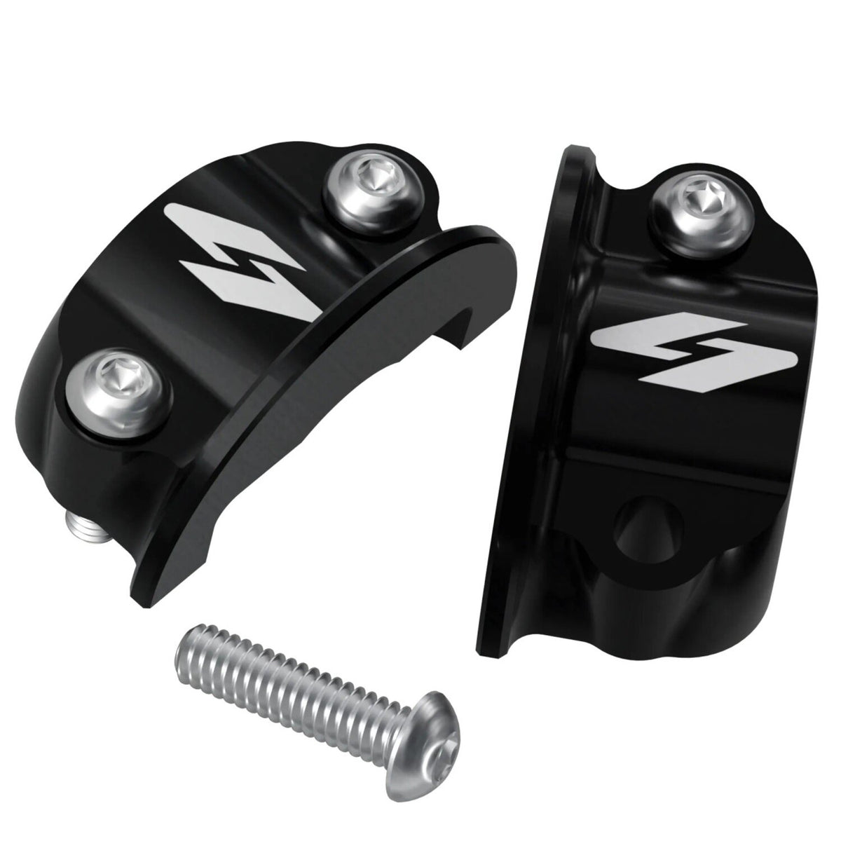 Kraus, Pro-Line Perch Half Clamps. Black