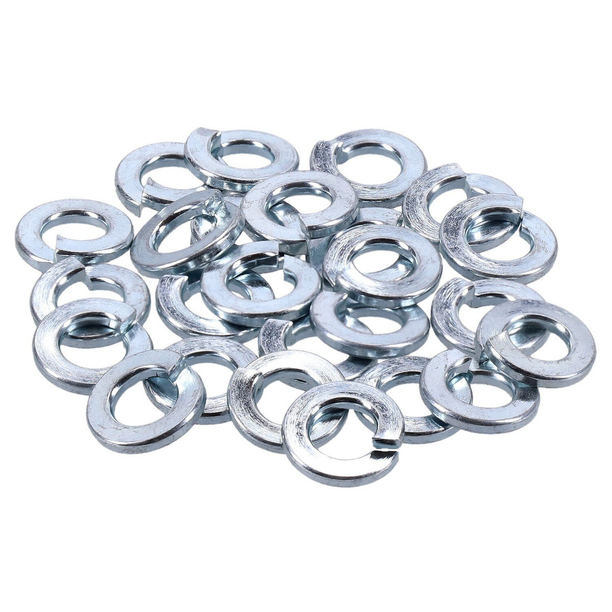Zinc lockwasher, #4 - 25 pack
