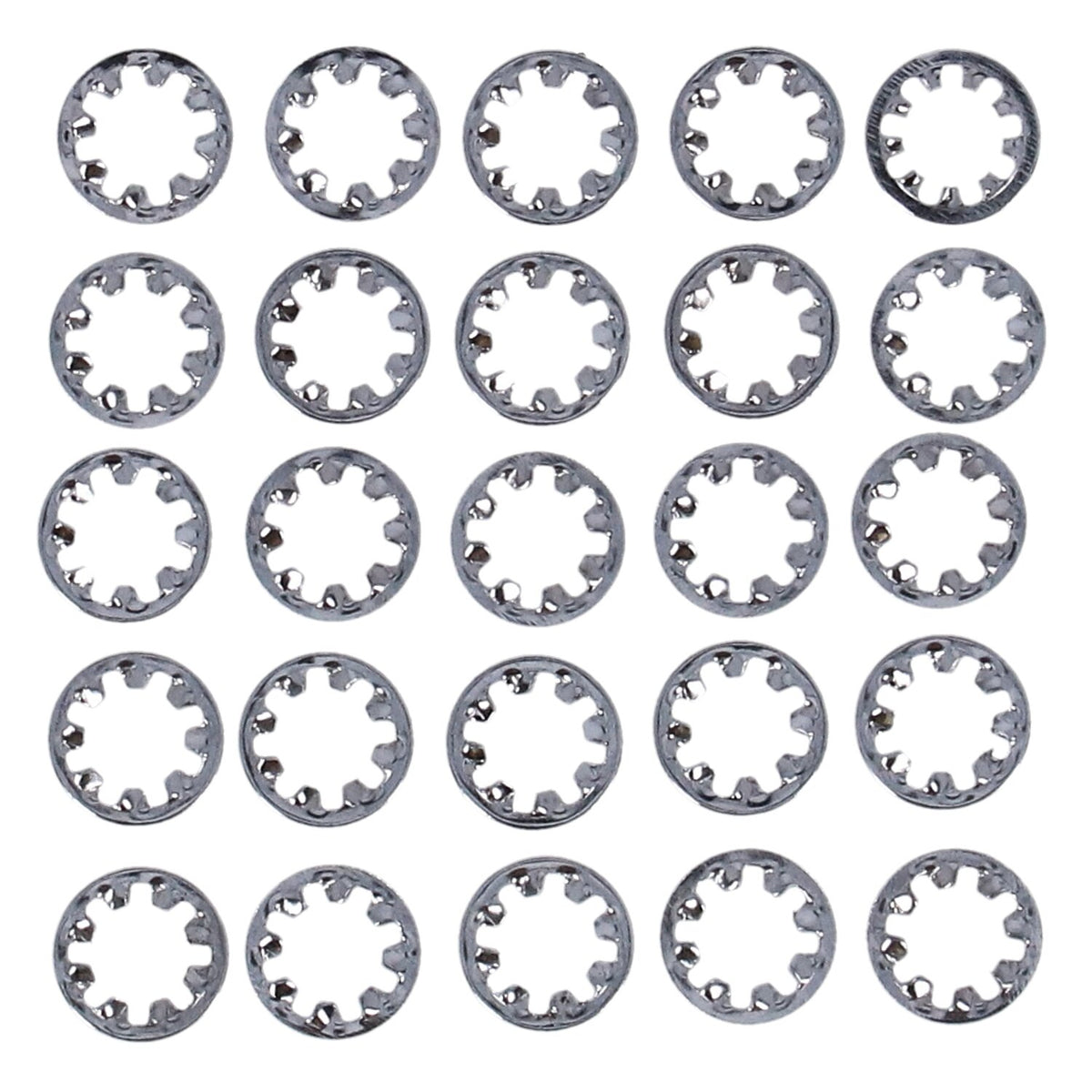 Chrome internal lock washer, 1/2 inch - 25 pack