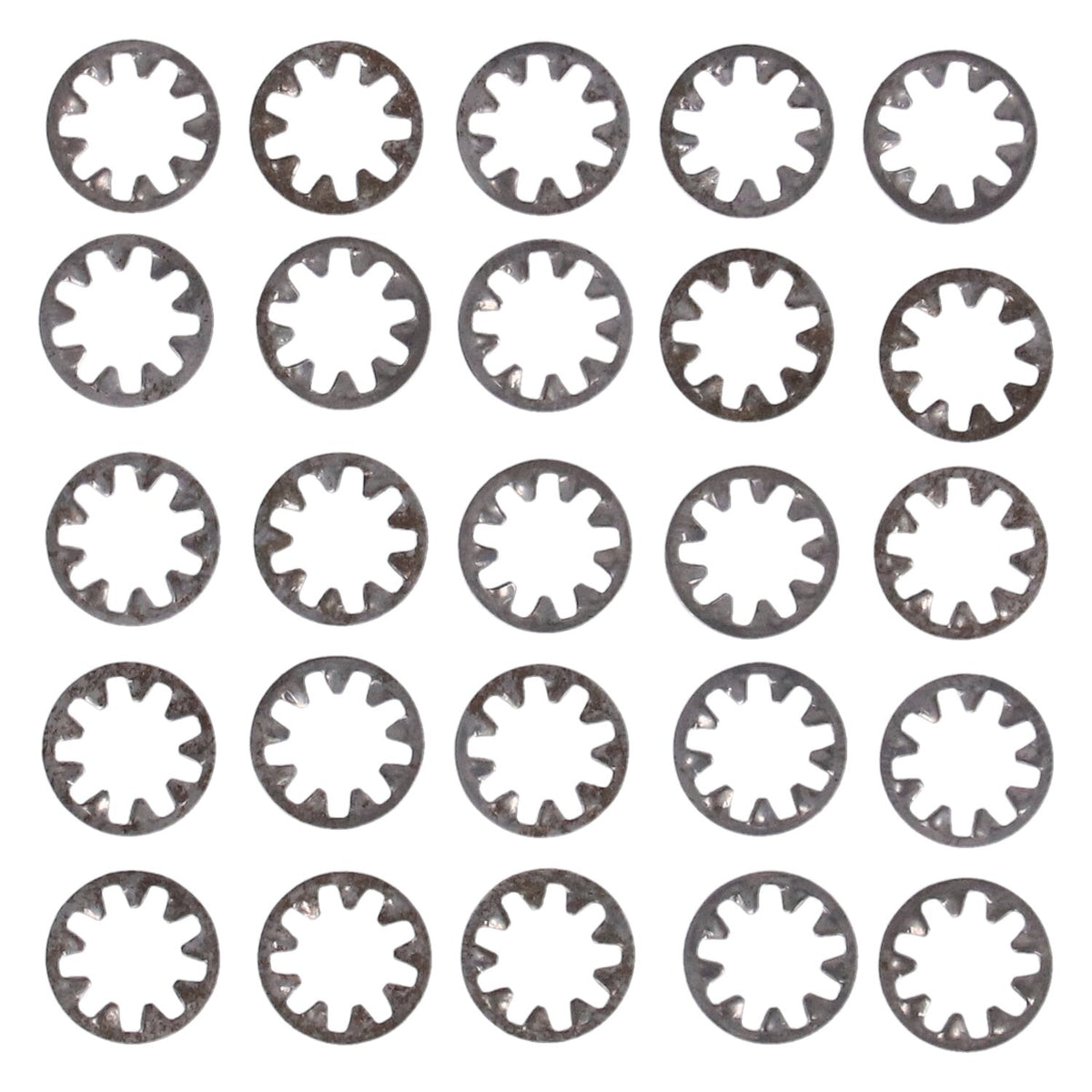 Ss int. lockwasher, #4-25 pack