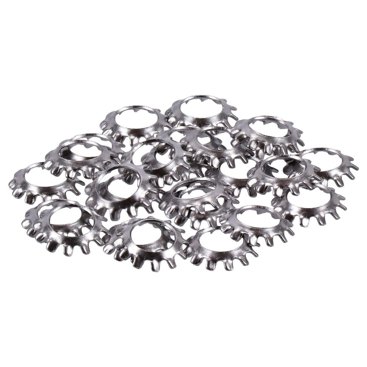 Ss ext. countersunk lockwasher, #8 - 25 pack