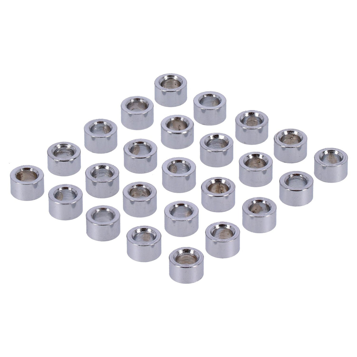 Chrome spacers - 25 pack