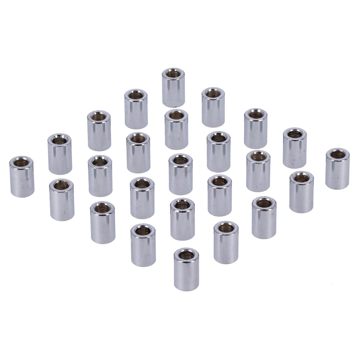Chrome spacers - 25 pack