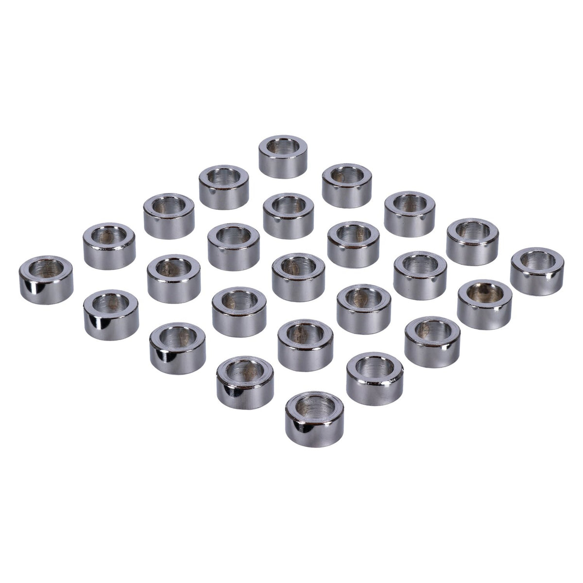 Chrome spacers - 25 pack
