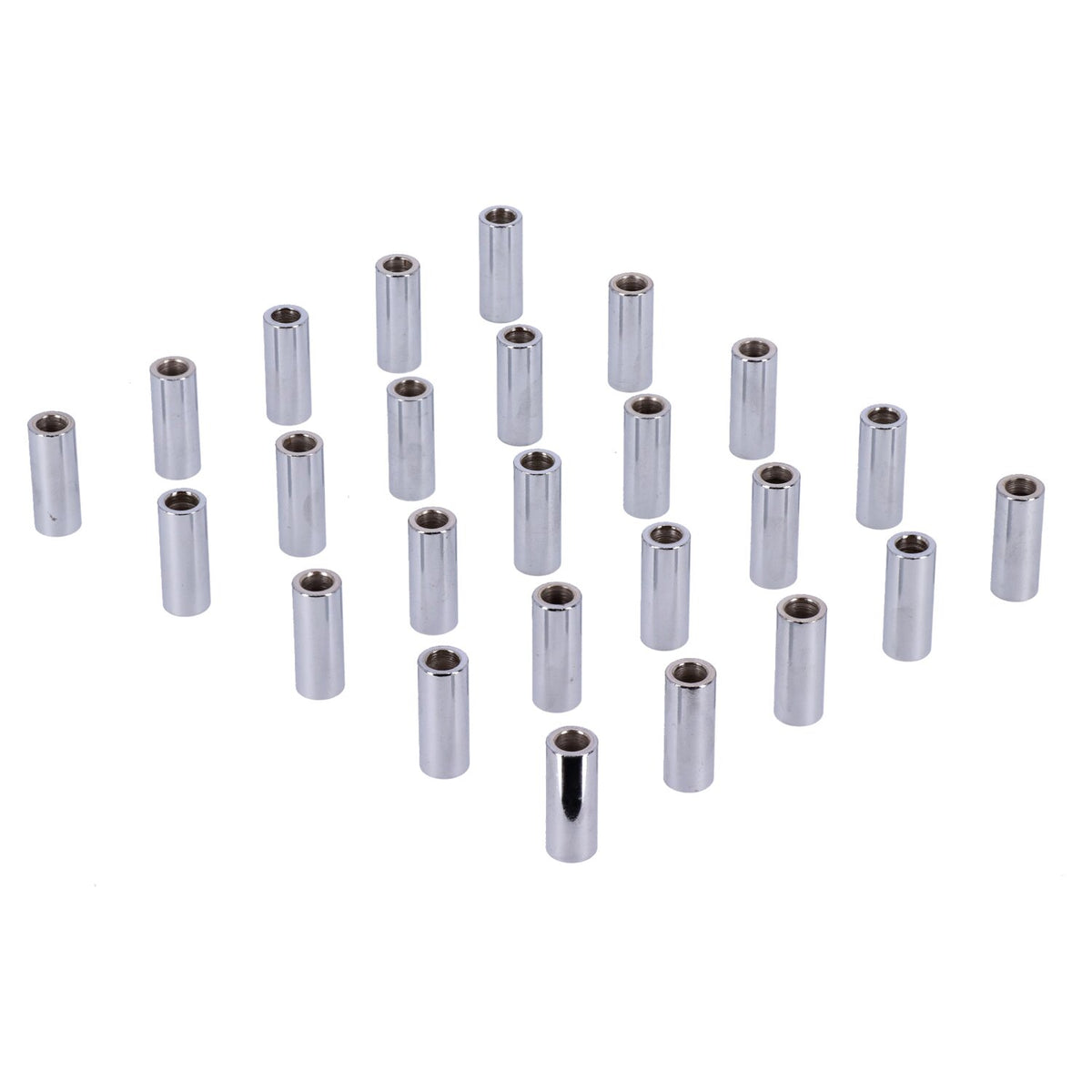 Chrome spacers - 25 pack