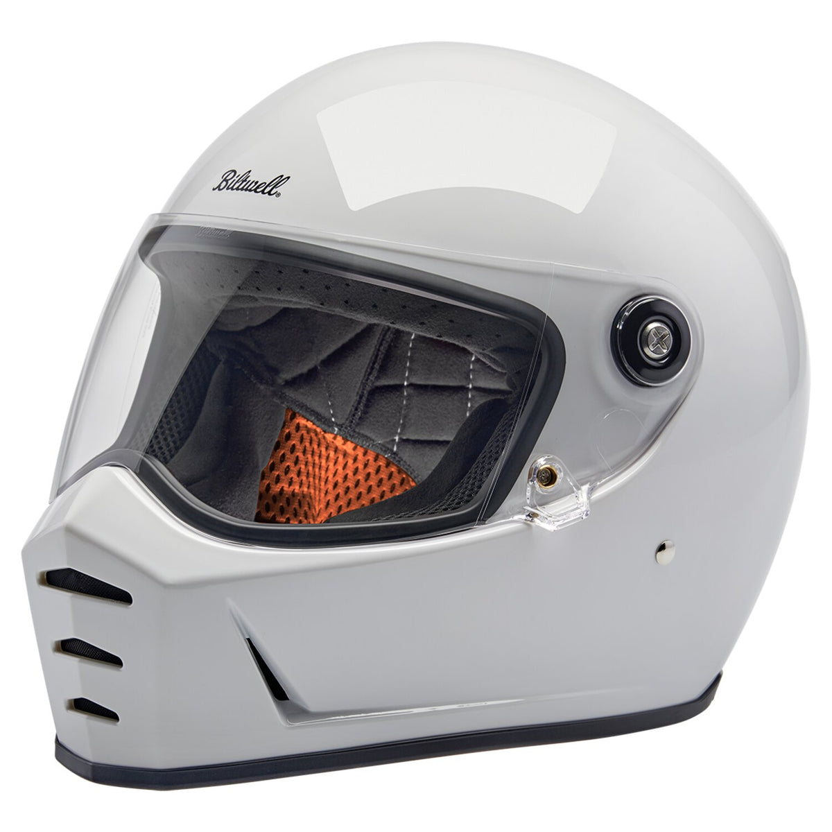Biltwell Lane Splitter helmet gloss white