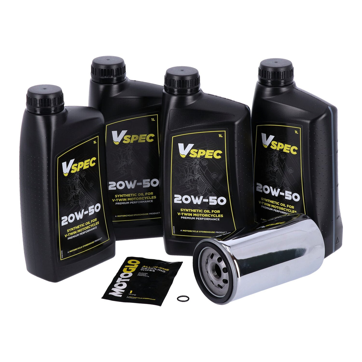 MCS, engine oil service kit. 20W50 Synthetic