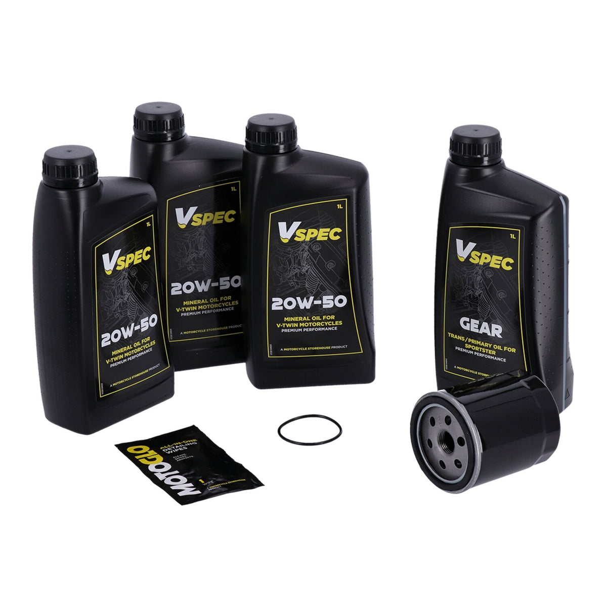 MCS, 'Big Oil' service kit. Mineral. Black filter