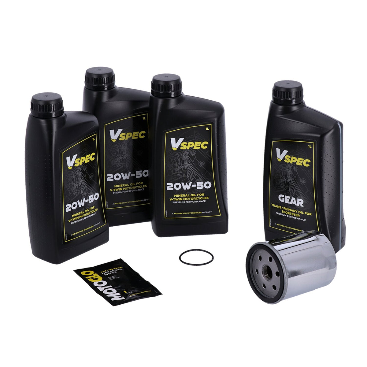MCS, 'Big Oil' service kit. Mineral. Chrome filter