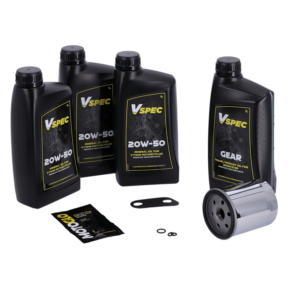 MCS, 'Big Oil' service kit. Mineral. Chrome filter