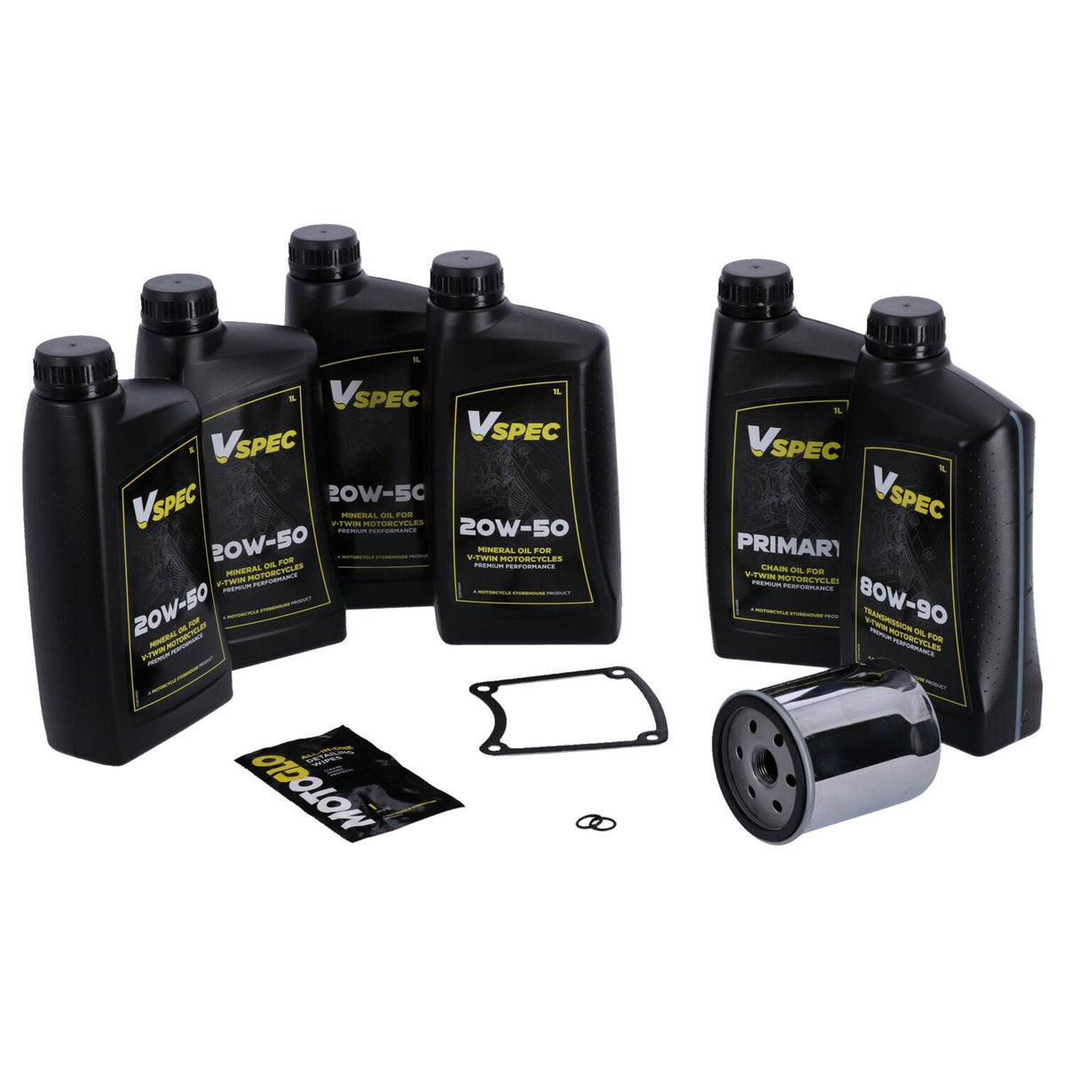 MCS, 'Big Oil' service kit. Mineral. Chrome filter