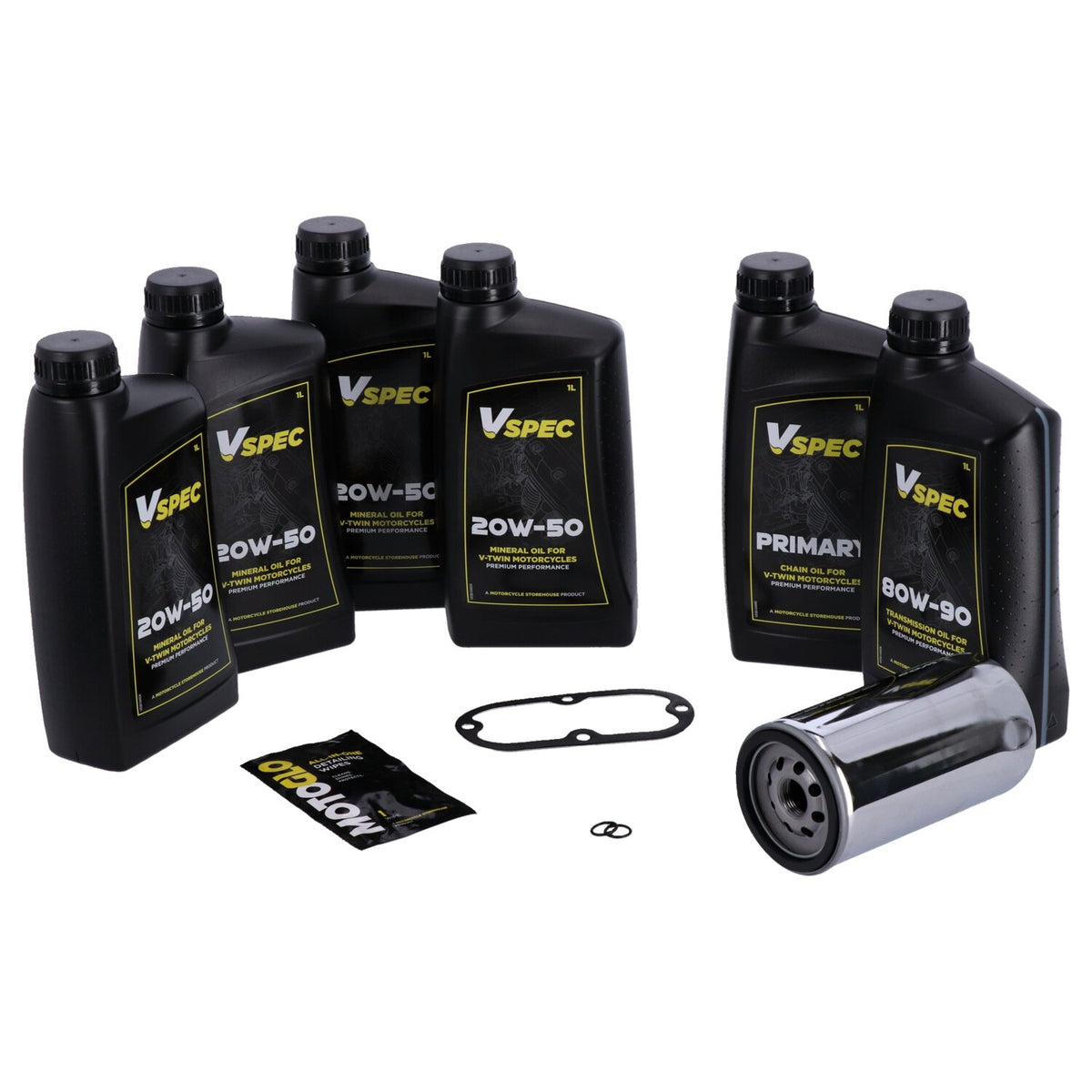 MCS, 'Big Oil' service kit. Mineral. Chrome filter