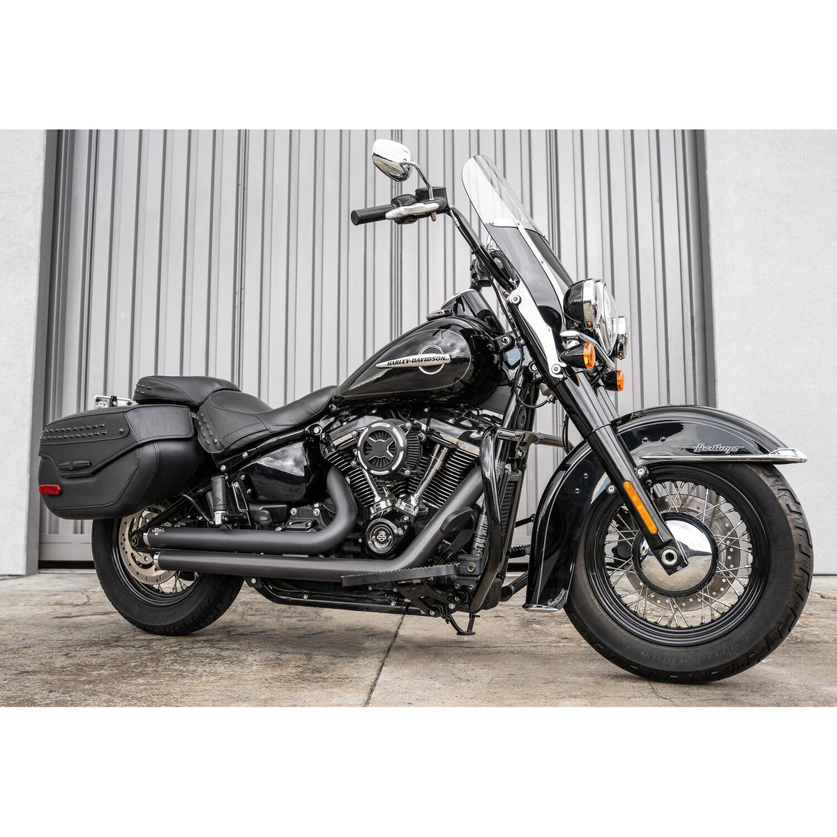 Burly, MX rider floorboards. Black