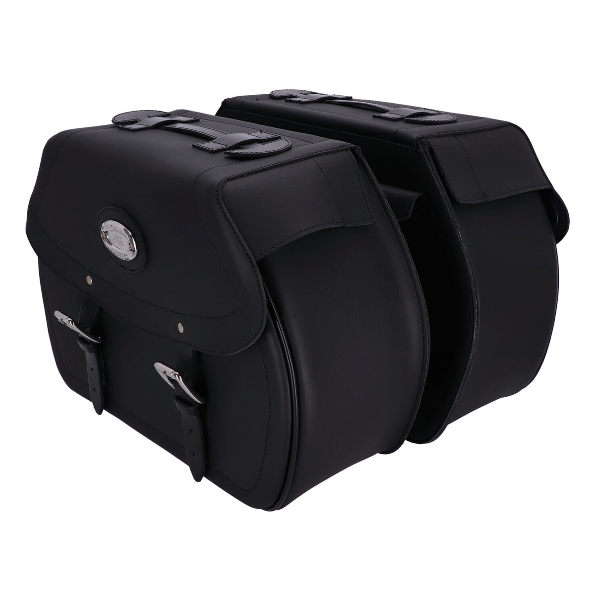 Longride, univ. Iparex saddlebags CIL138. Black smooth