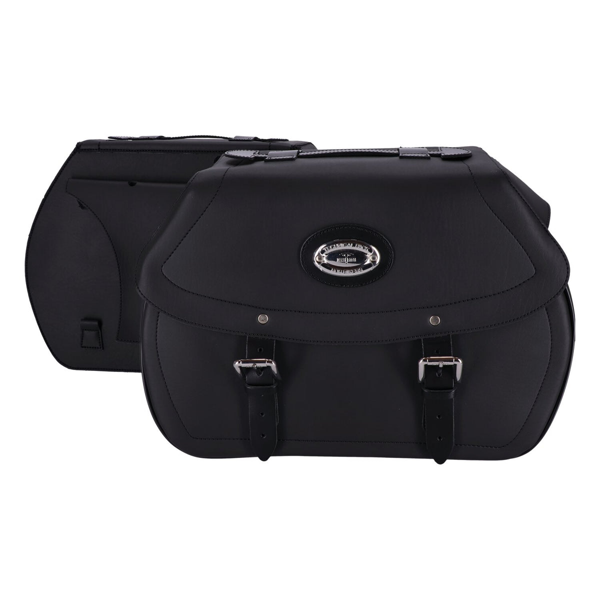 Longride, univ. Iparex saddlebags CIL138. Black smooth