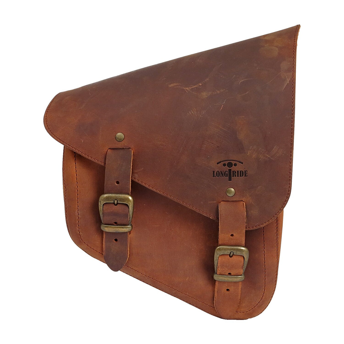 Longride, XL Sportster Frame bag. Smooth, brown
