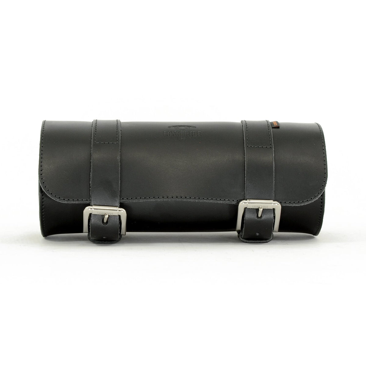 Longride, genuine leather tool roll 4L. Smooth black
