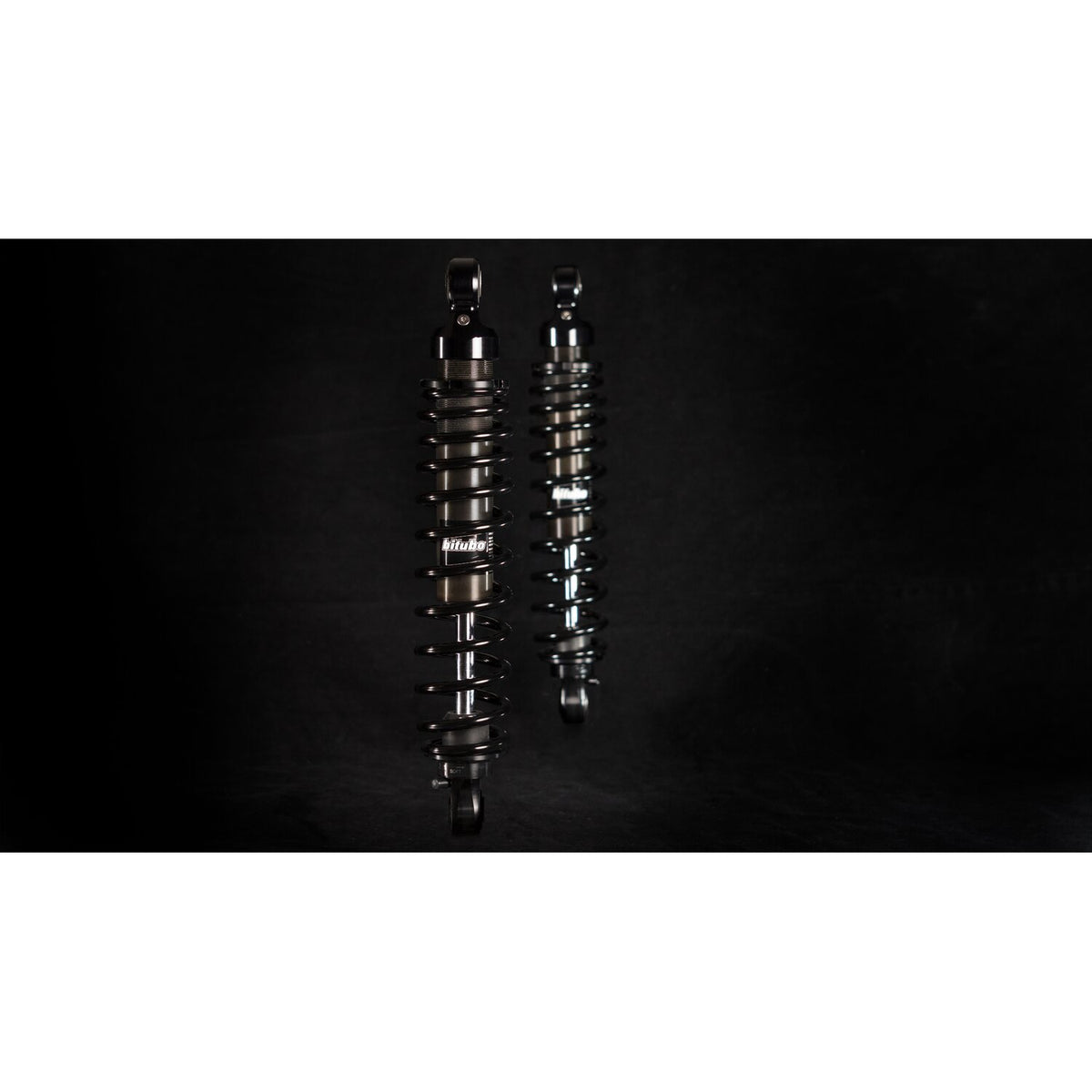 Bitubo, WME dual shock absorber set. Black. 290mm