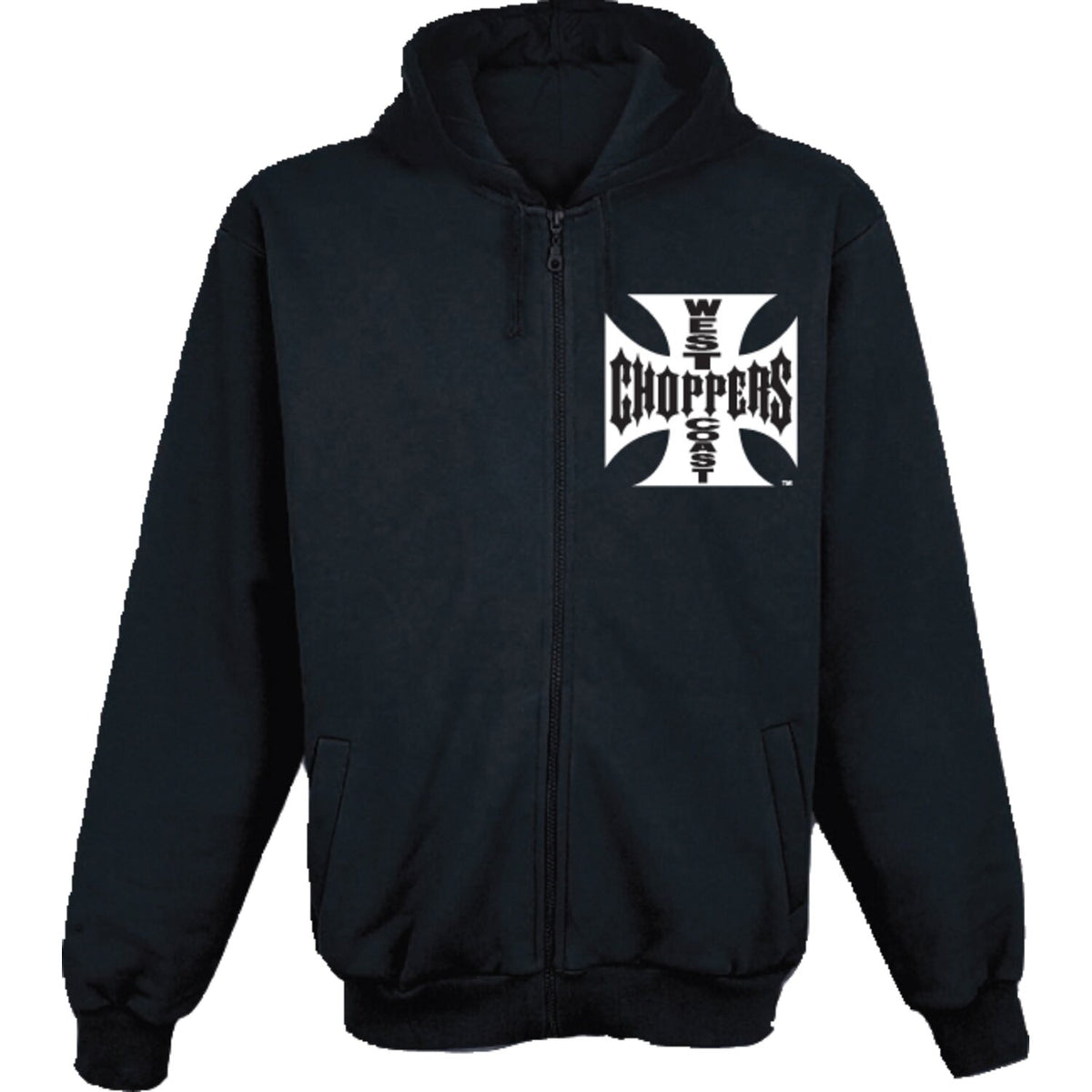 WCC OG Classic zip hoodie black