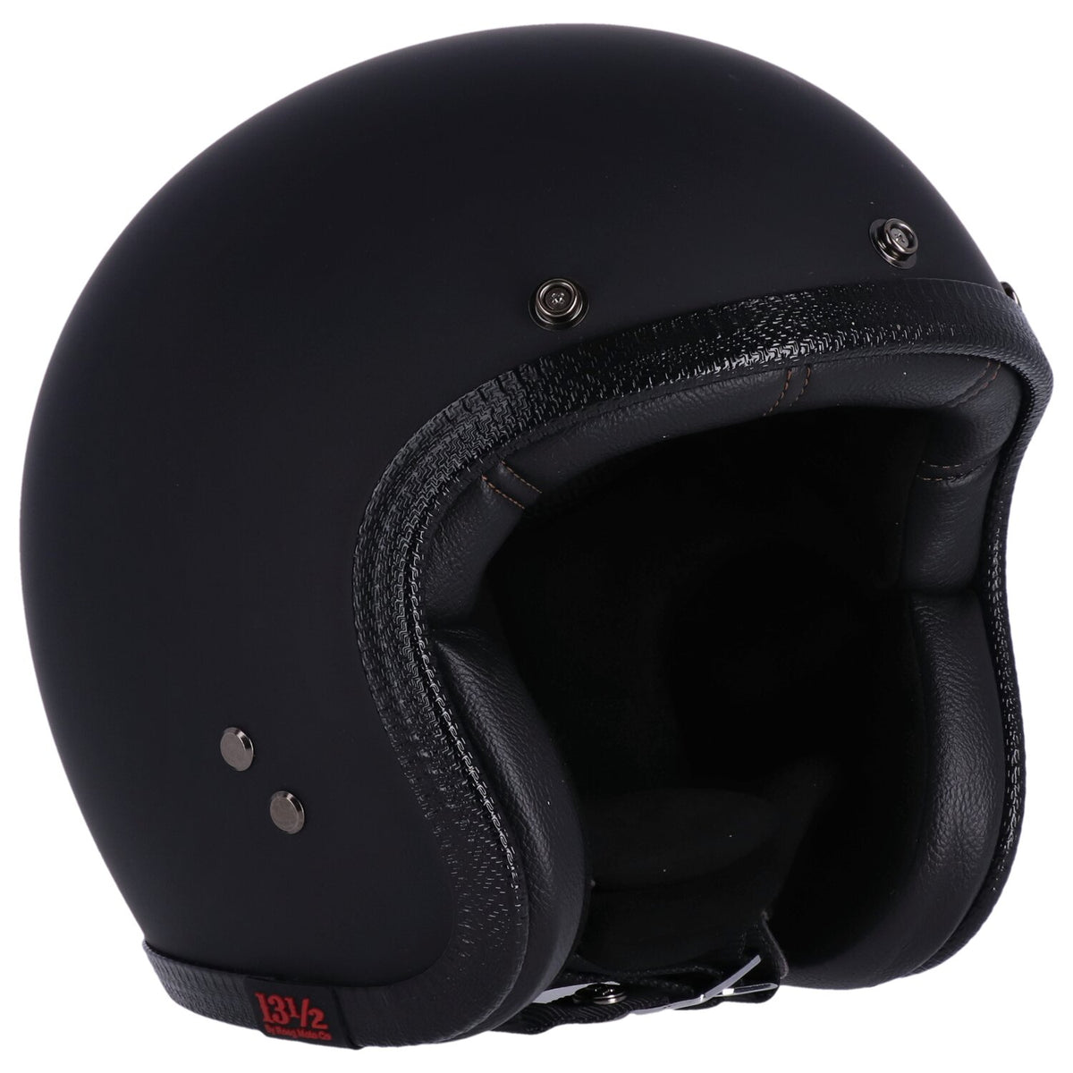 13 1/2 Skull bucket helmet matt black