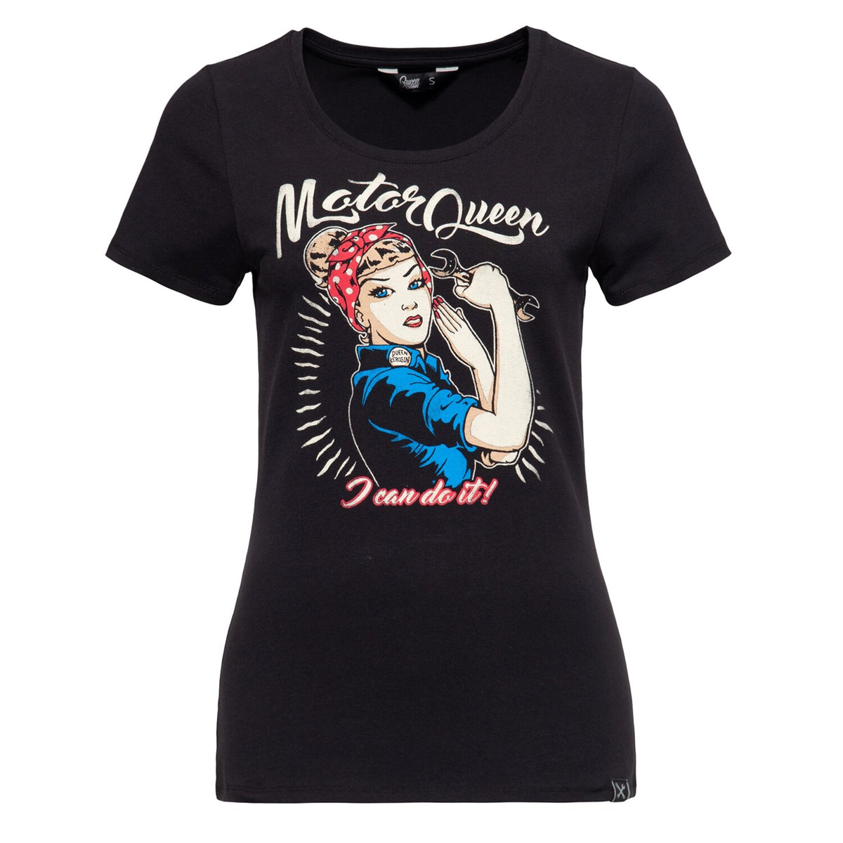 Queen Kerosin I Can Do It t-shirt black