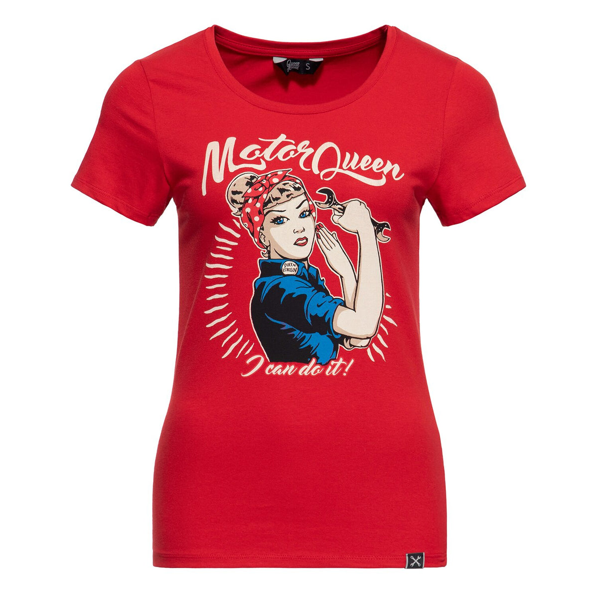 Queen Kerosin Motor Queen I Can Do It t-shirt red